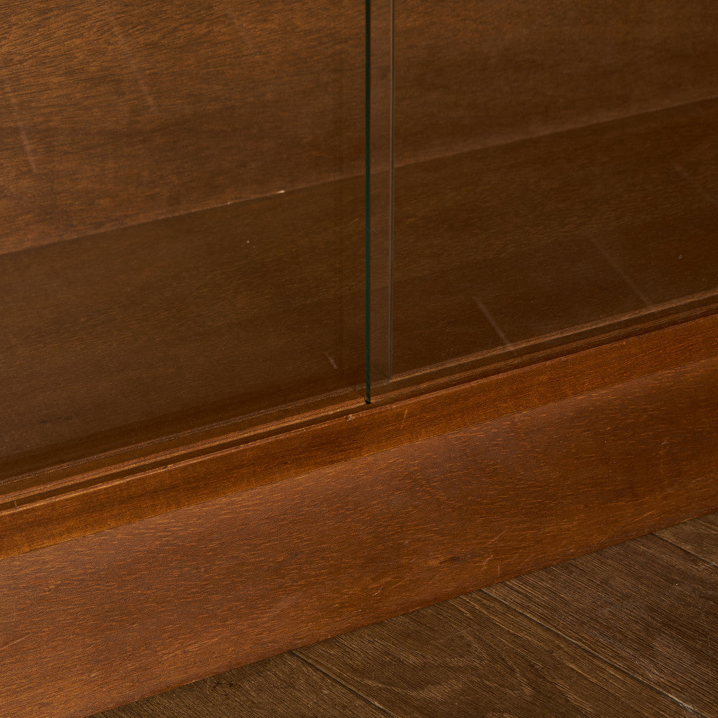 ヴィンテージ ガラスキャビネット 本棚