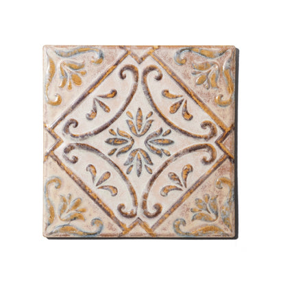 TILE POT STAND / BEIGE