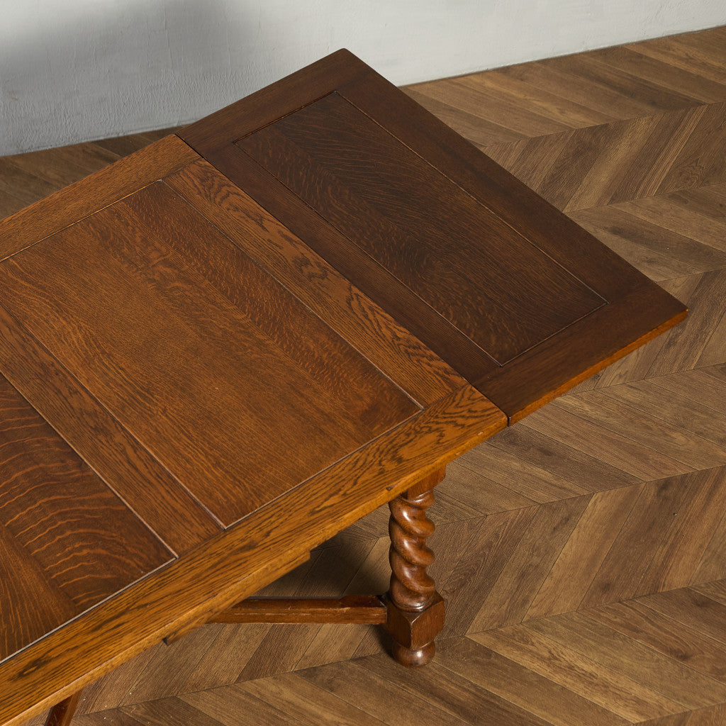 英国 クラシック ドローリーフ ダイニングテーブル