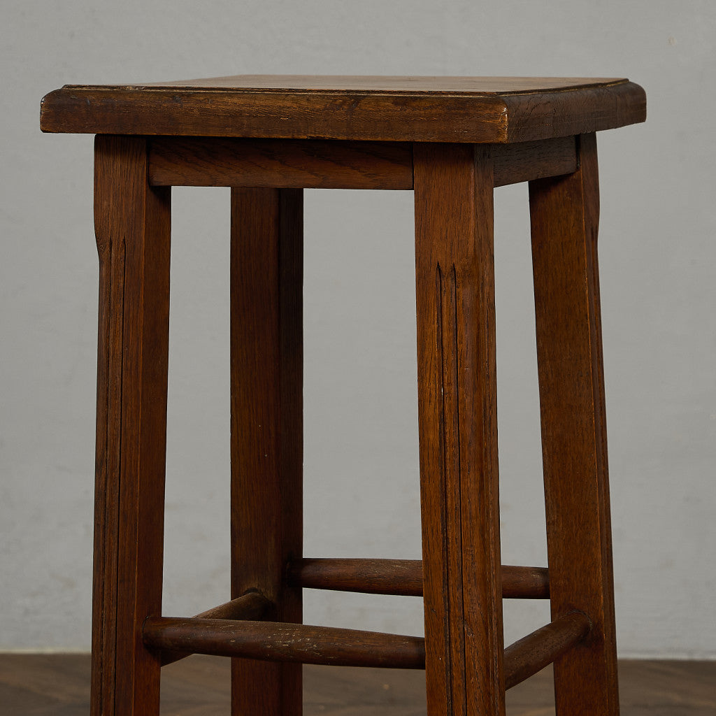 イギリス ヴィンテージ ハイ スツール