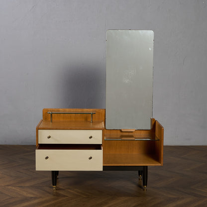 Chinese white ヴィンテージ ドレッシングチェスト 初期ゴールドラベル