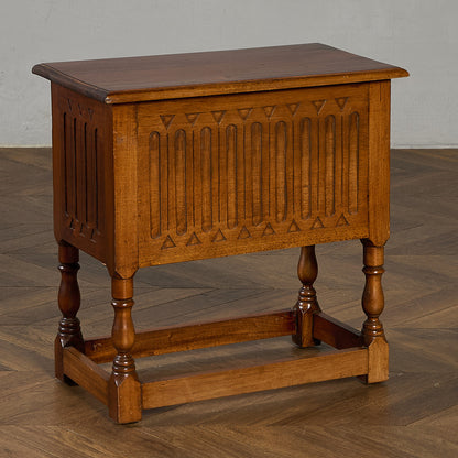 英国 クラシック オーク サイド キャビネット