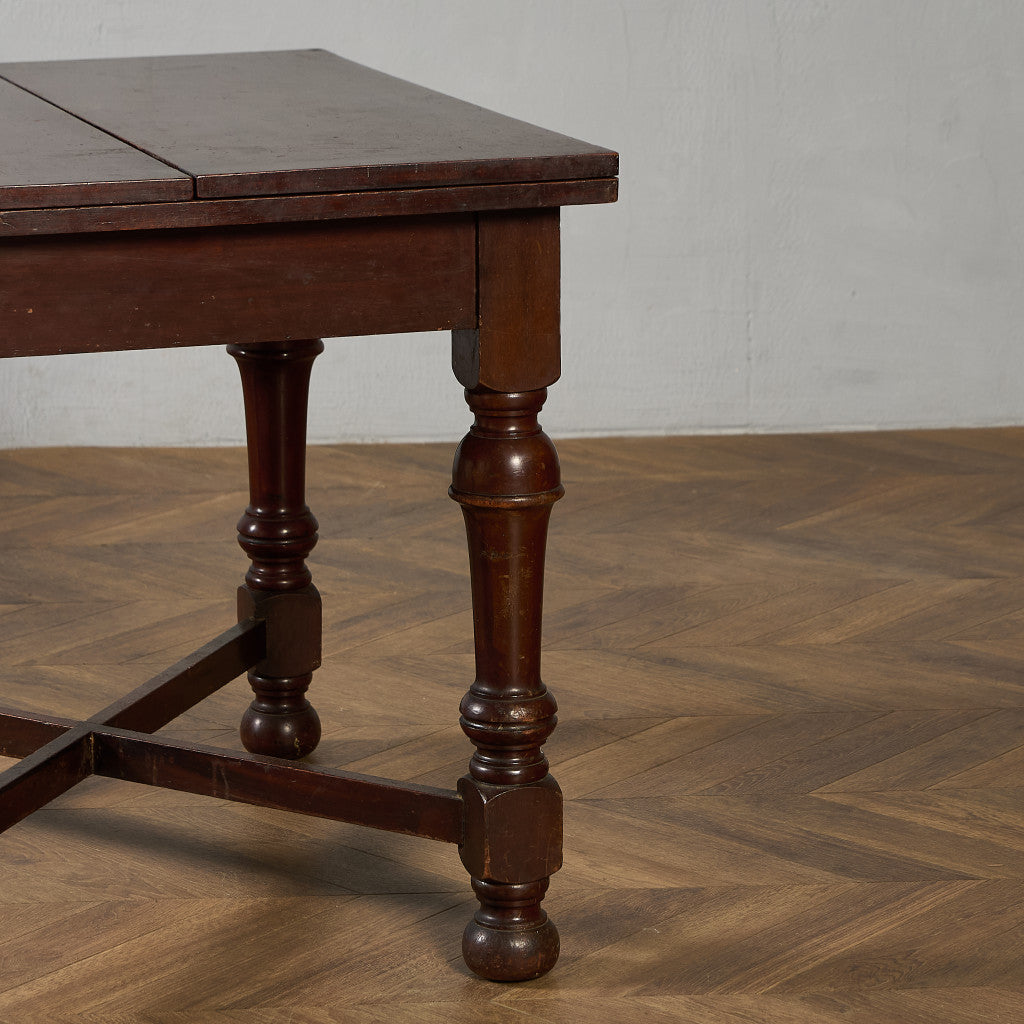 イギリス クラシック 拡張式 ダイニングテーブル