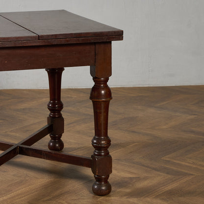 イギリス クラシック 拡張式 ダイニングテーブル