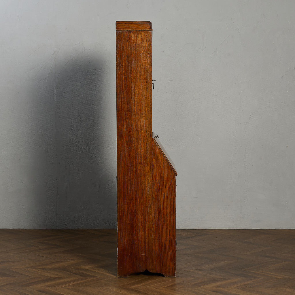 英国 クラシック ビューロー ブックケース デスク