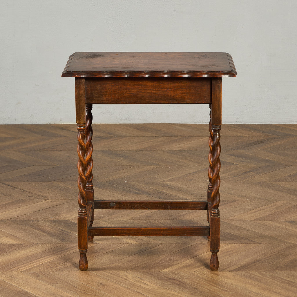 英国 クラシック バーリーシュガーツイスト サイドテーブル #91801