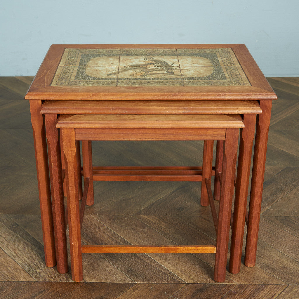 デンマーク TOFTEN タイルトップ ネストテーブル #79360 – camori