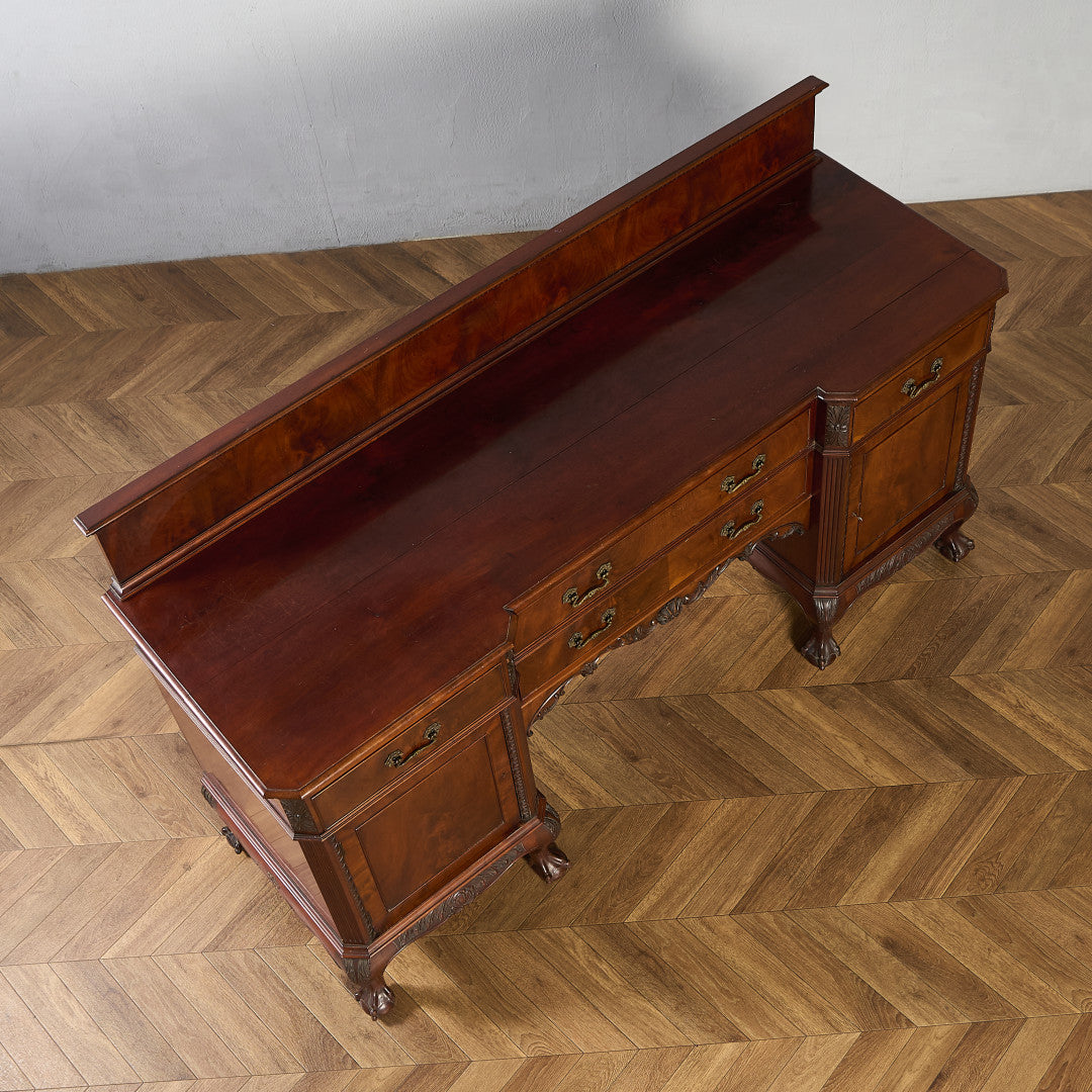 英国 クラシック ウォールナット サイドボード