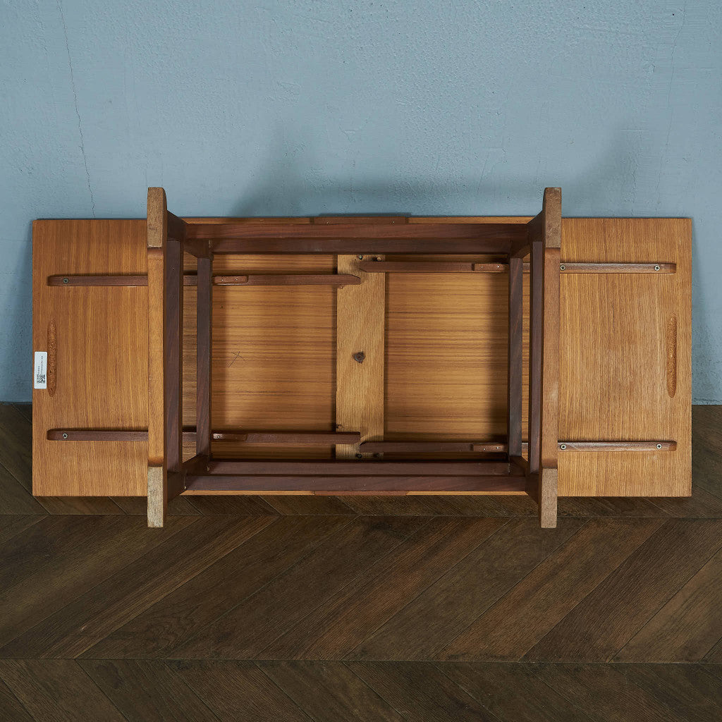 英国ヴィンテージ ドローリーフ コーヒーテーブル / センターテーブル #83633