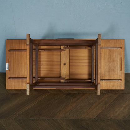 英国ヴィンテージ ドローリーフ コーヒーテーブル / センターテーブル #83633