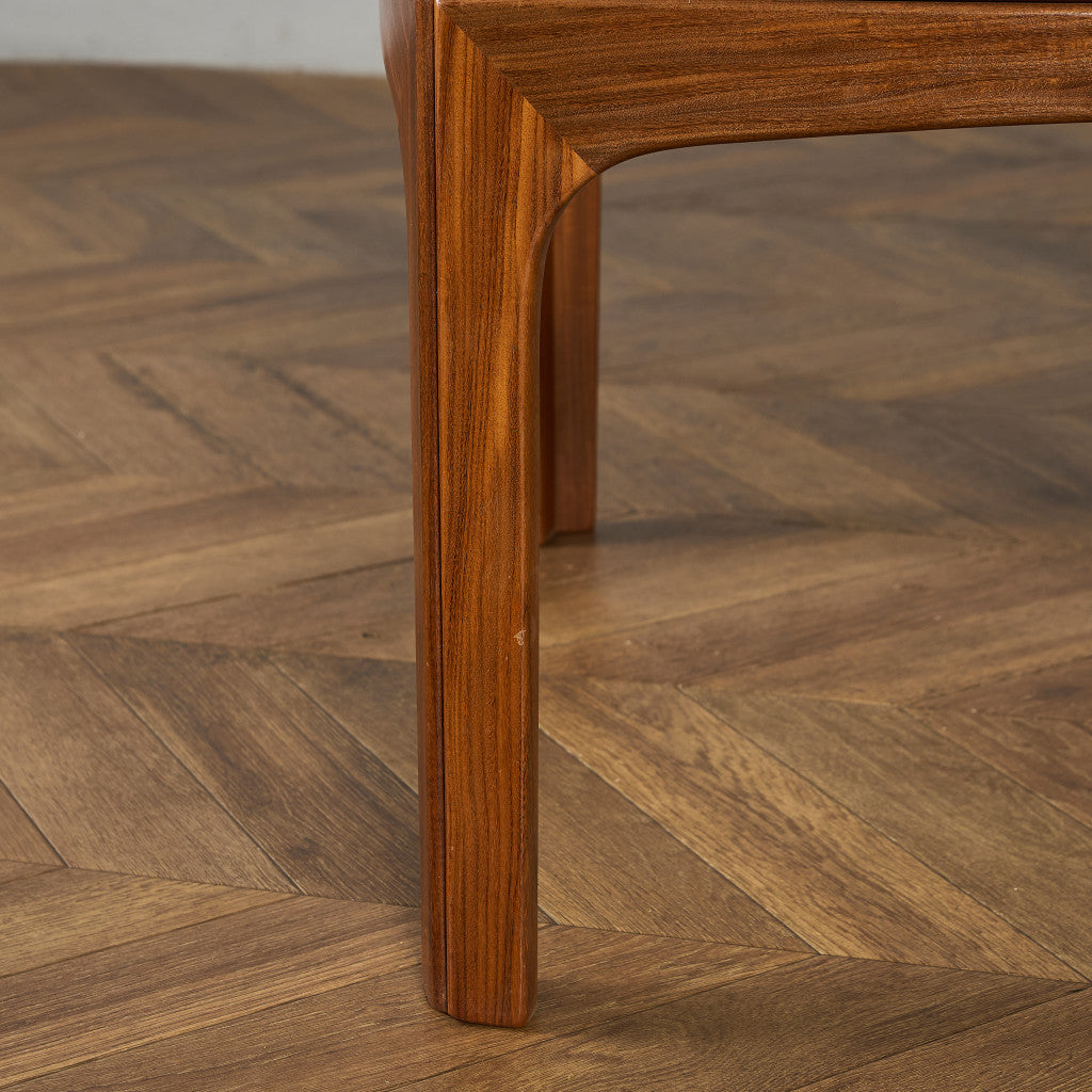 ヴィンテージ スクエア ガラス センターテーブル