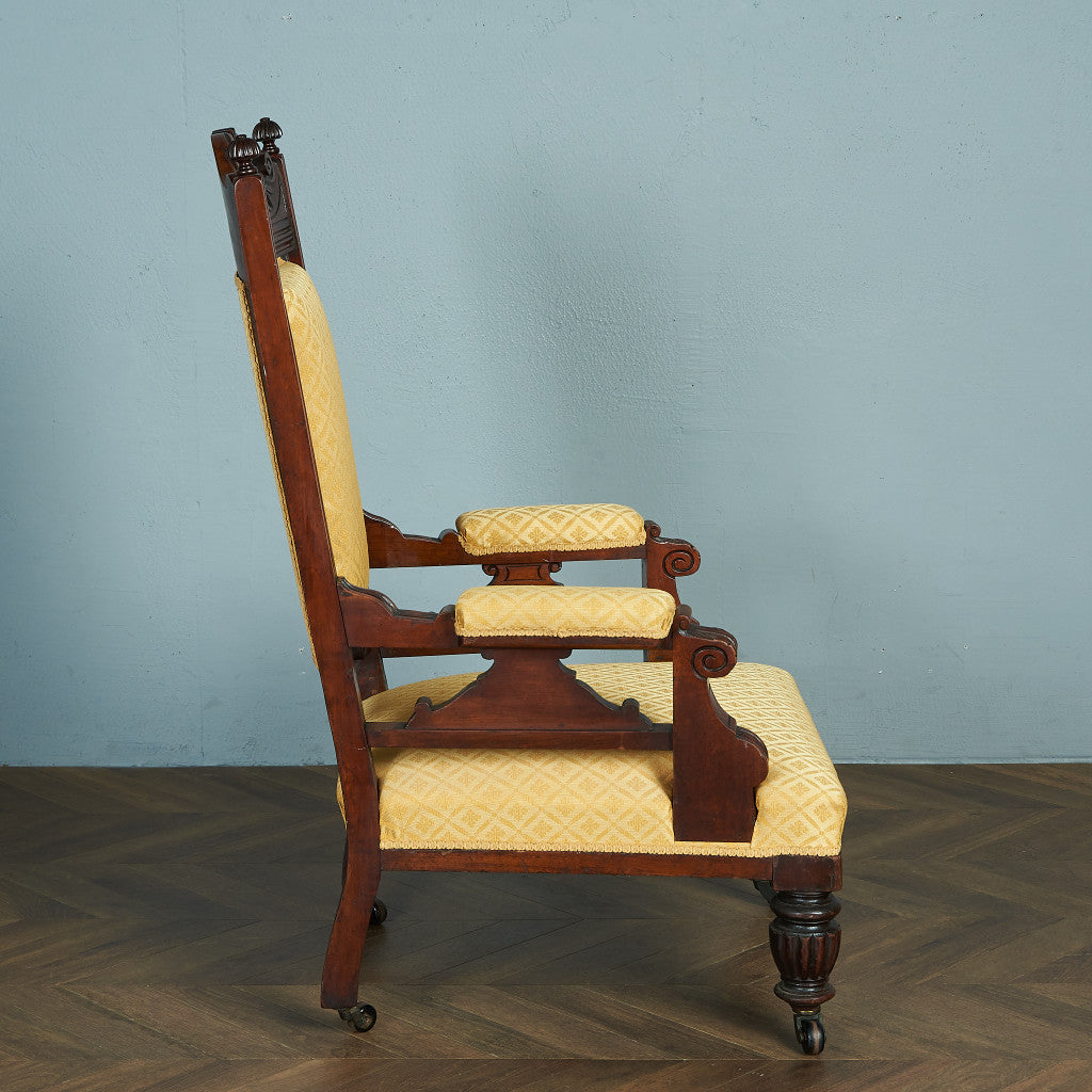 英国クラシック エドワーディアン様式 ナーシングチェア
