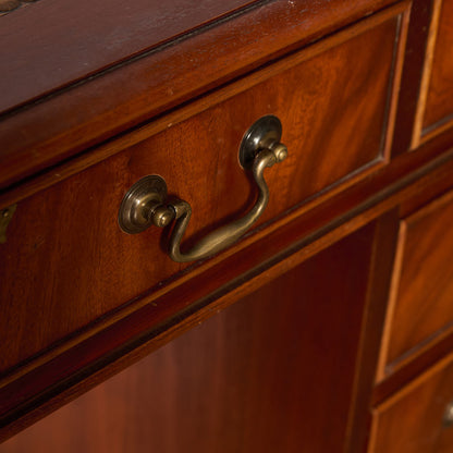 英国 クラシック 両袖 デスク