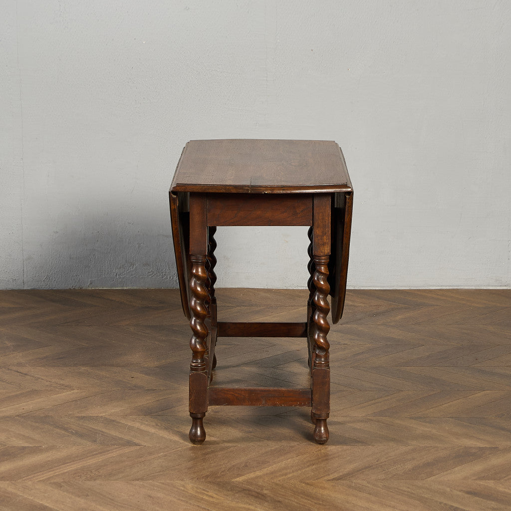 英国 クラシック ドロップリーフ ゲートレッグテーブル #91795