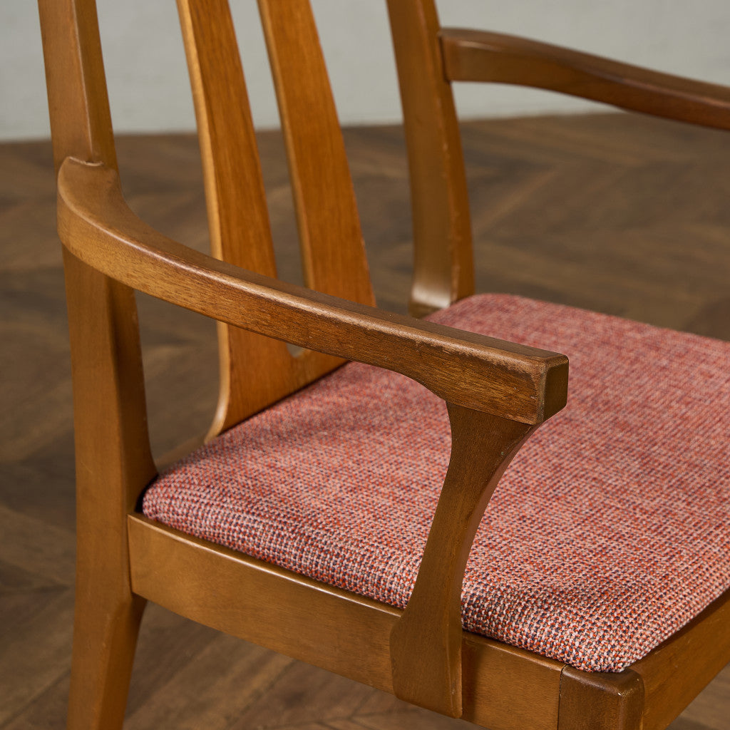 ダイニングアームチェア 座面張替え済み