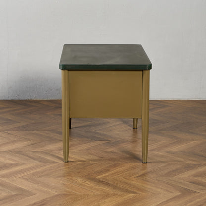 ベルギー ヴィンテージ 片袖 デスク