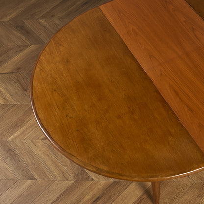 エクステンション ラウンド ダイニングテーブル