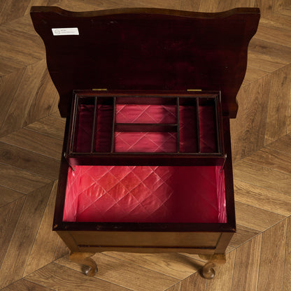 英国 クラシック ソーイングボックス