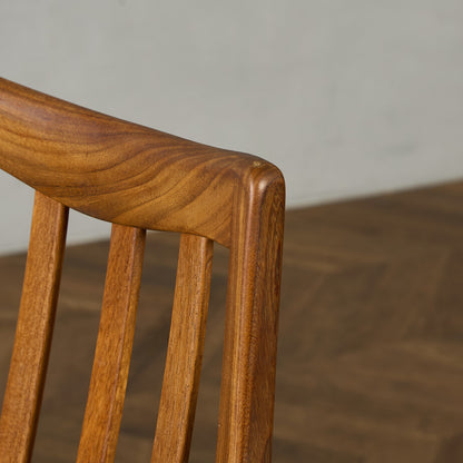 スラットバックチェア 座面張替え済み