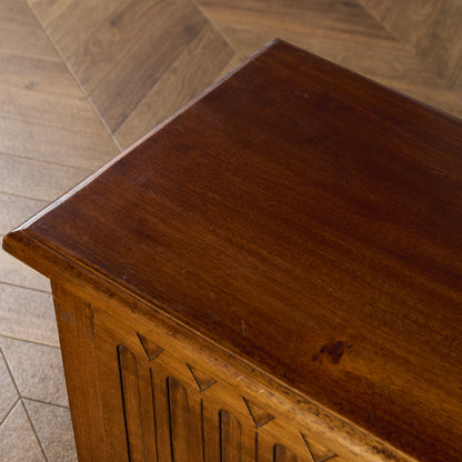 英国 クラシック オーク サイド キャビネット