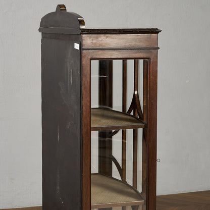 英国 クラシック ディスプレイ ガラス キャビネット #97302