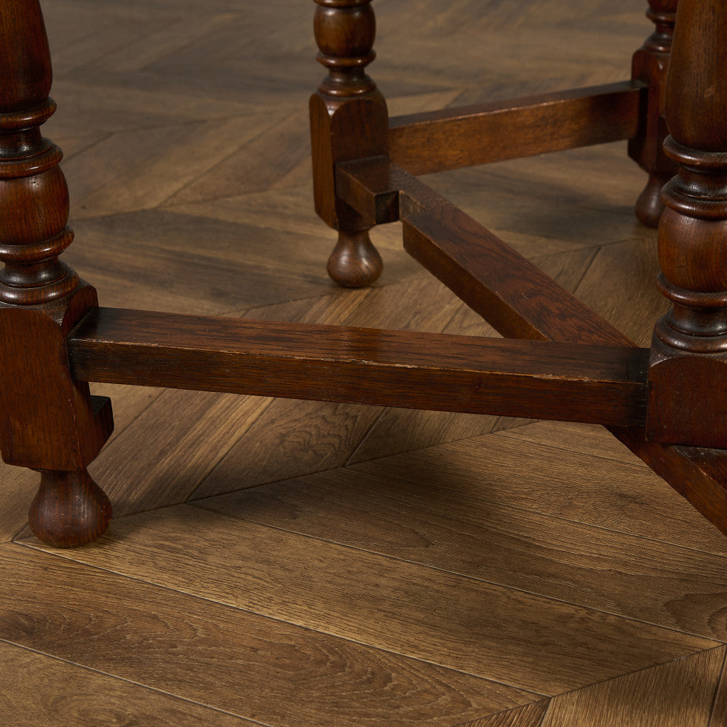 英国 クラシック ドロップリーフ ゲートレッグテーブル