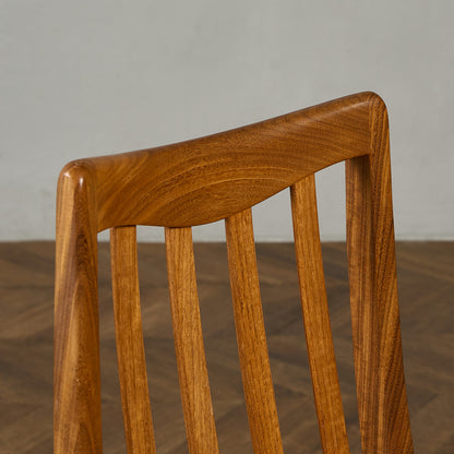 スラットバックチェア 座面張替え済み