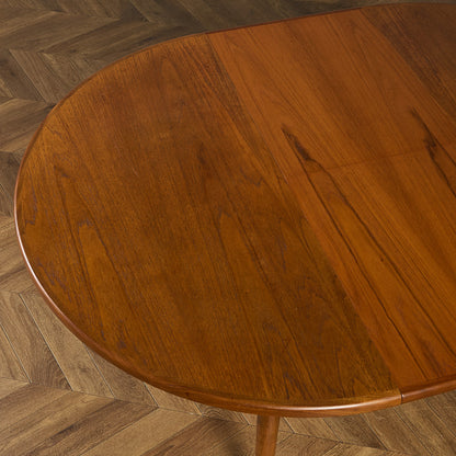 エクステンション ラウンド ダイニングテーブル