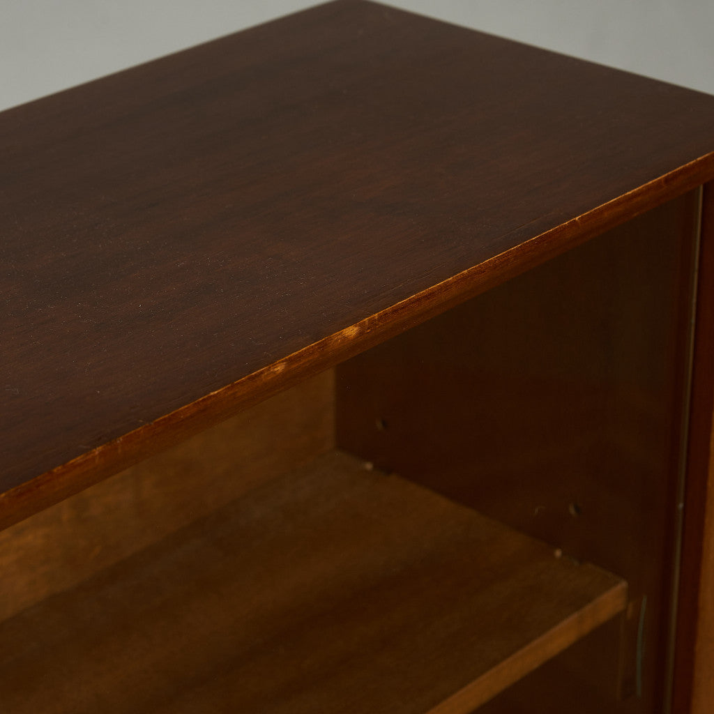 ヴィンテージ ガラスキャビネット 本棚