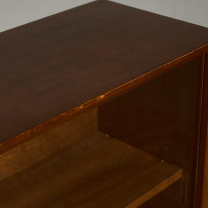 ヴィンテージ ガラスキャビネット 本棚