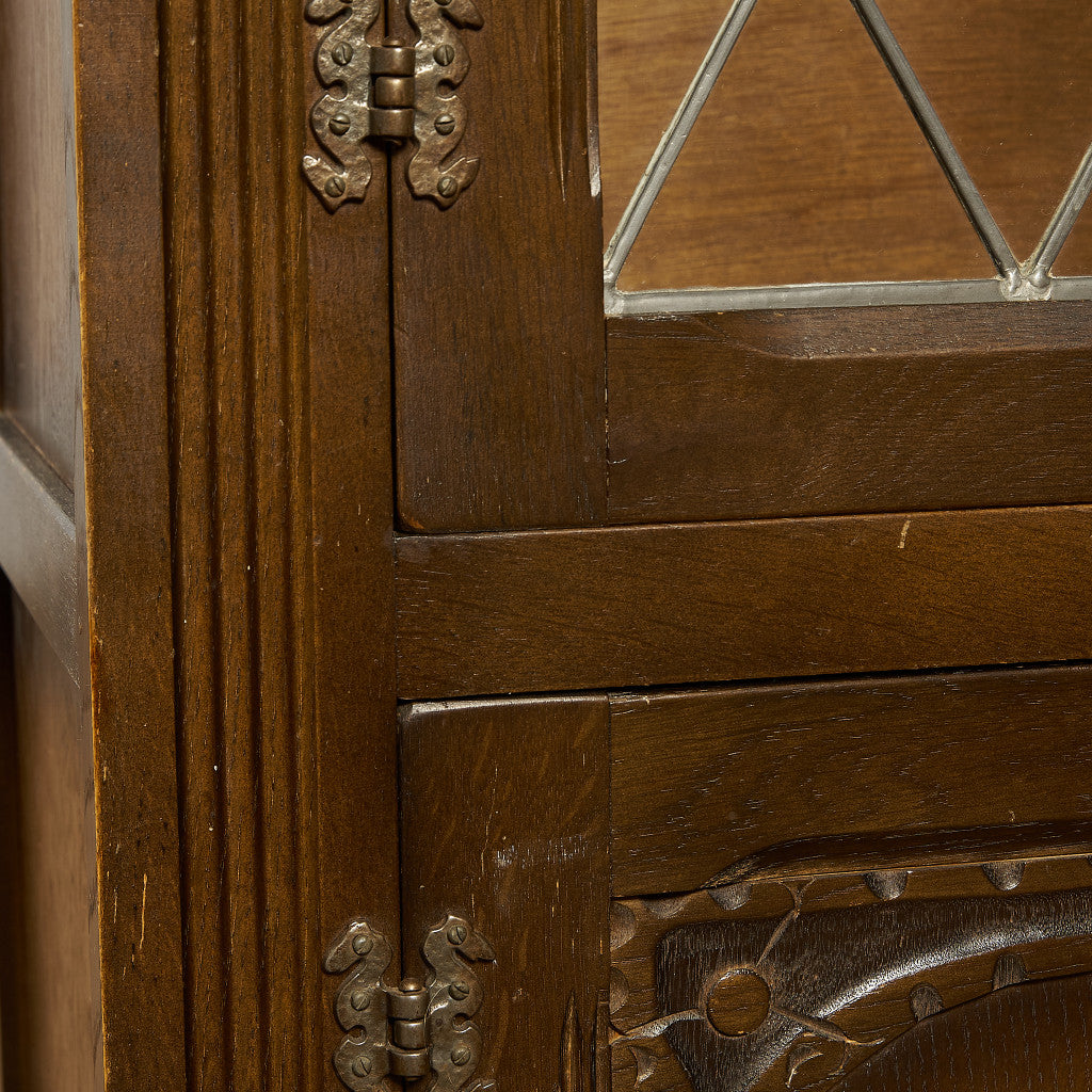 英国 クラシック オーク材 ブックケース #89839