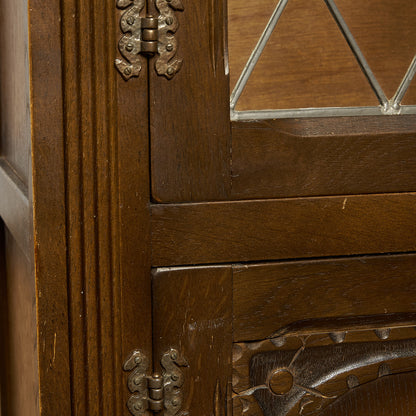 英国 クラシック オーク材 ブックケース #89839