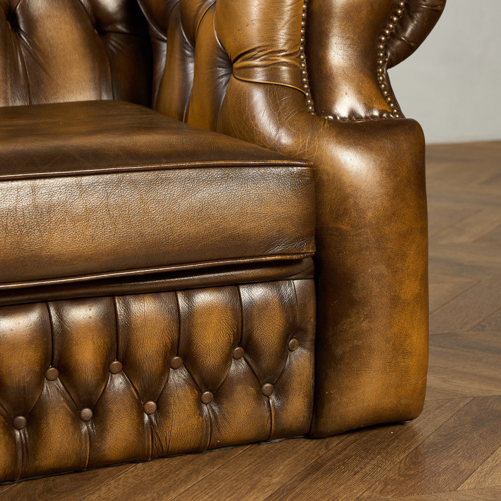 英国 クラシック チェスターフィールド ソファ