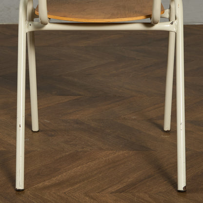 イギリス ヴィンテージ スタッキング スクールチェア #90101