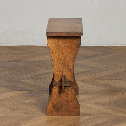 英国 クラシック スツール サイドテーブル