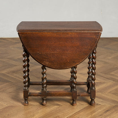 英国 クラシック ドロップリーフ ゲートレッグテーブル #99292