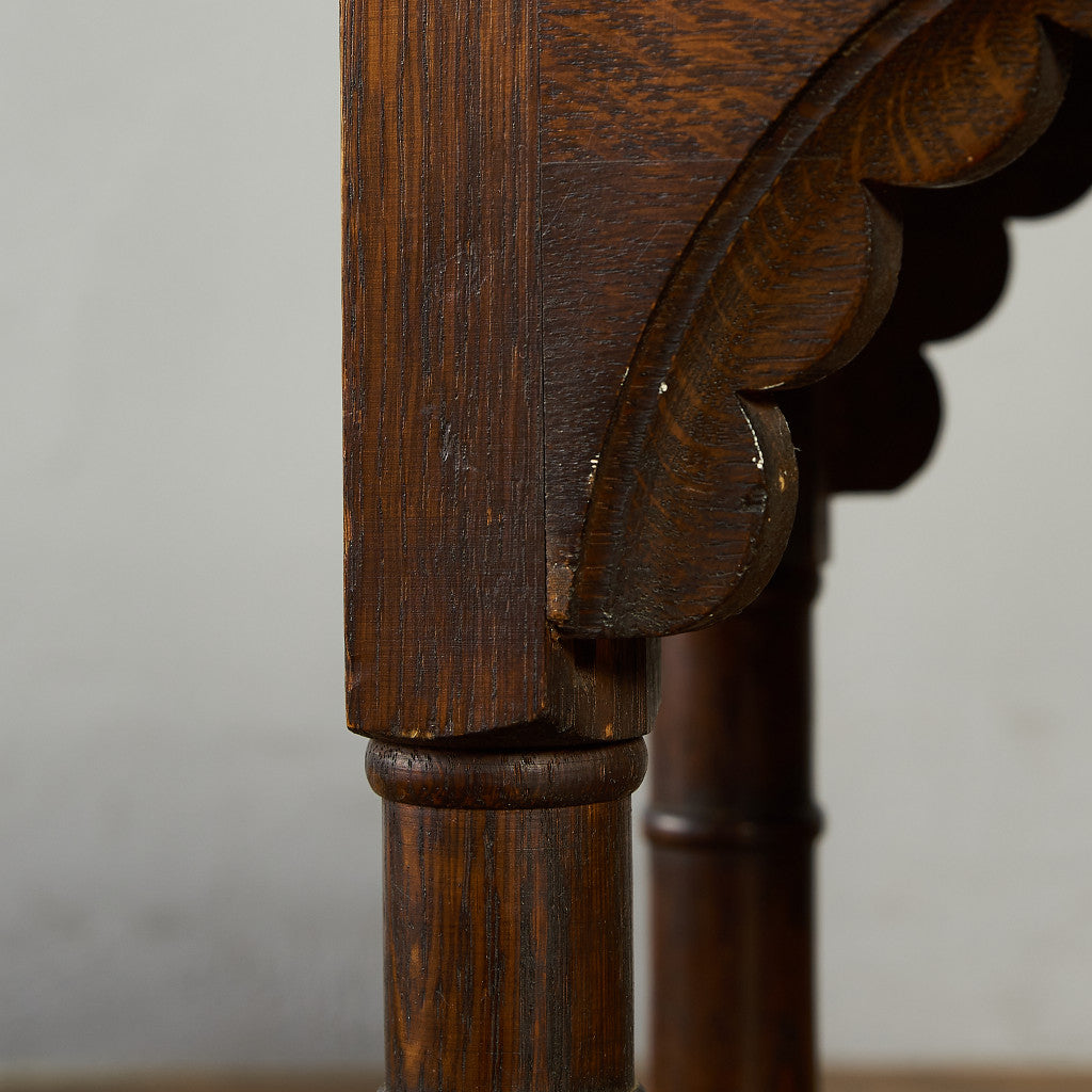 英国 クラシック 引き出し付き サイドテーブル #90096