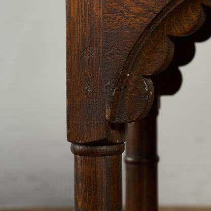 英国 クラシック 引き出し付き サイドテーブル #90096