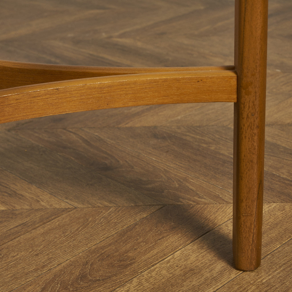 ヴィンテージ トライアングル ガラストップ テーブル