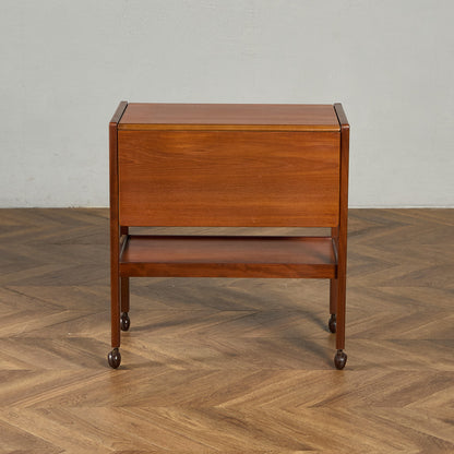 英国 ヴィンテージ ドロップリーフ トロリー ワゴン