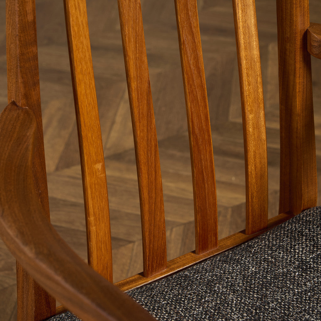 スラットバック アームチェア 座面張替え済み