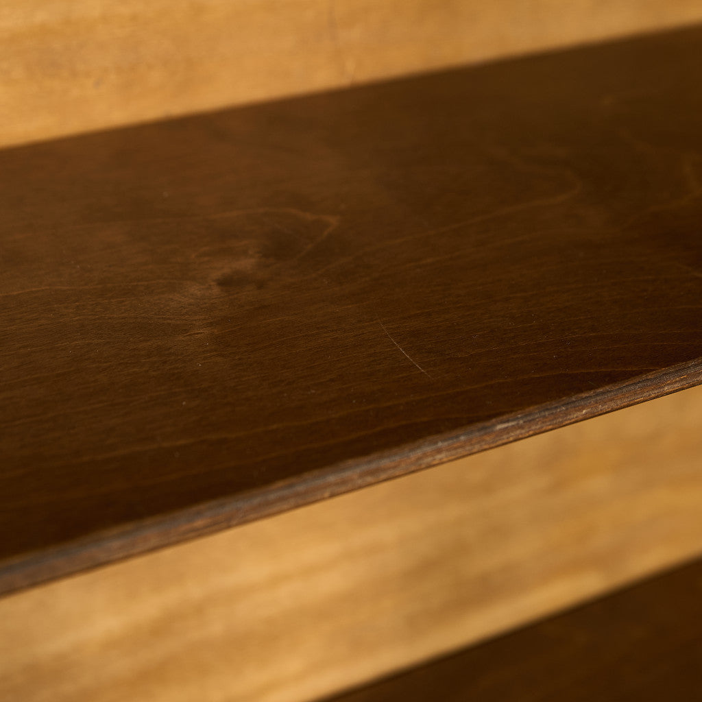 Cumbrae ヴィンテージ ナロー ガラス ブックケース 食器棚