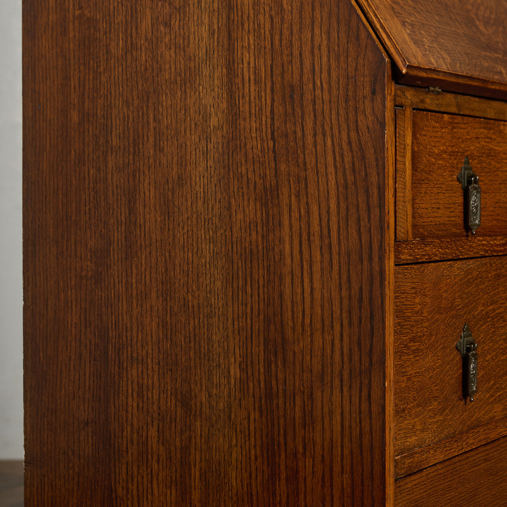 英国 クラシック ビューロー ブックケース デスク