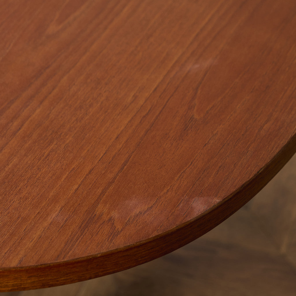 ヴィンテージ エクステンション オーバル ロング ダイニングテーブル