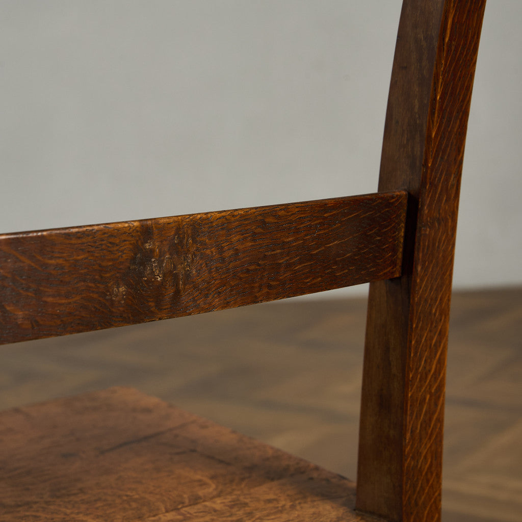 英国 アンティーク チャーチチェア