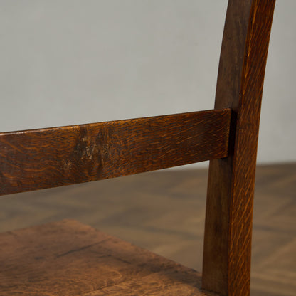 英国 アンティーク チャーチチェア