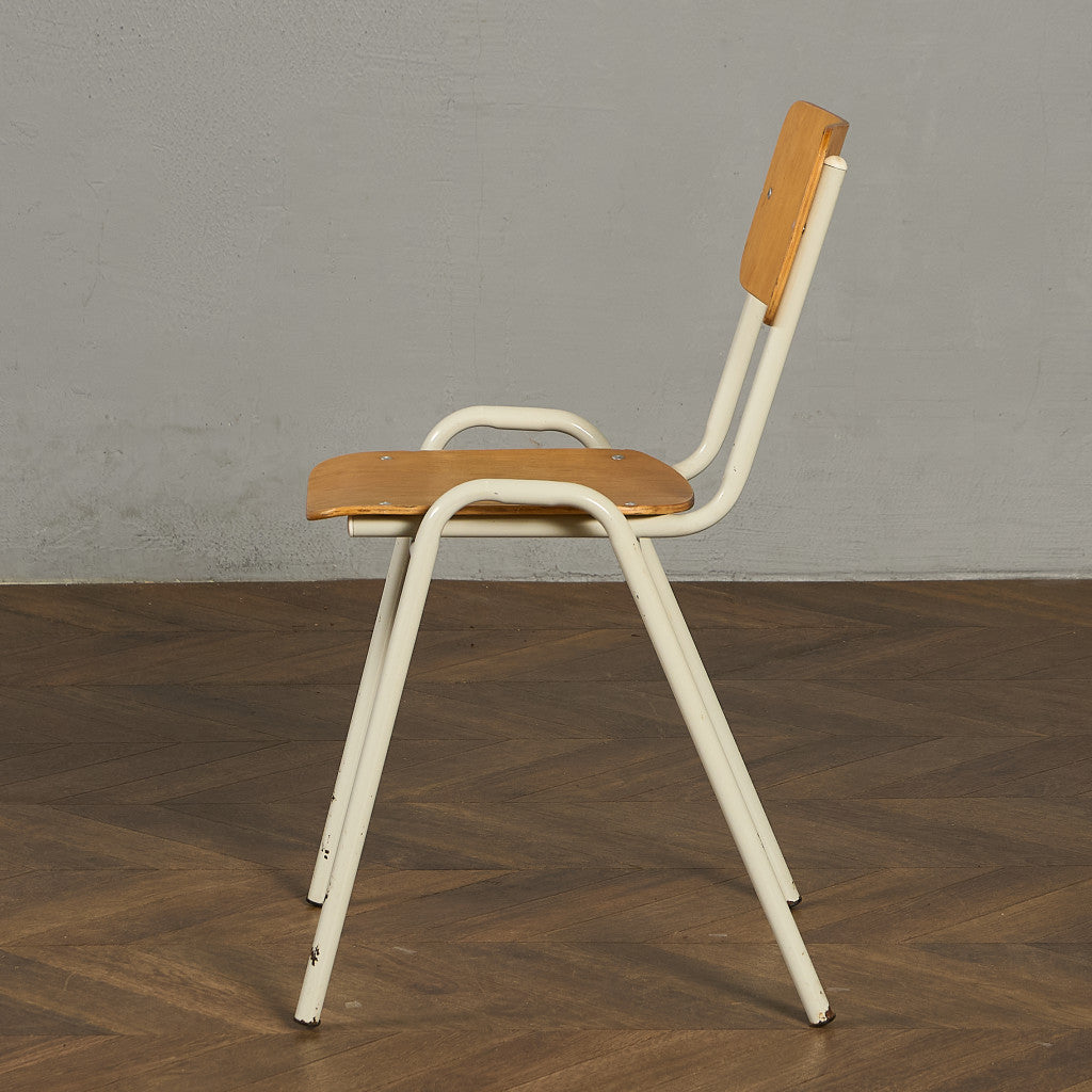 イギリス ヴィンテージ スタッキング スクールチェア