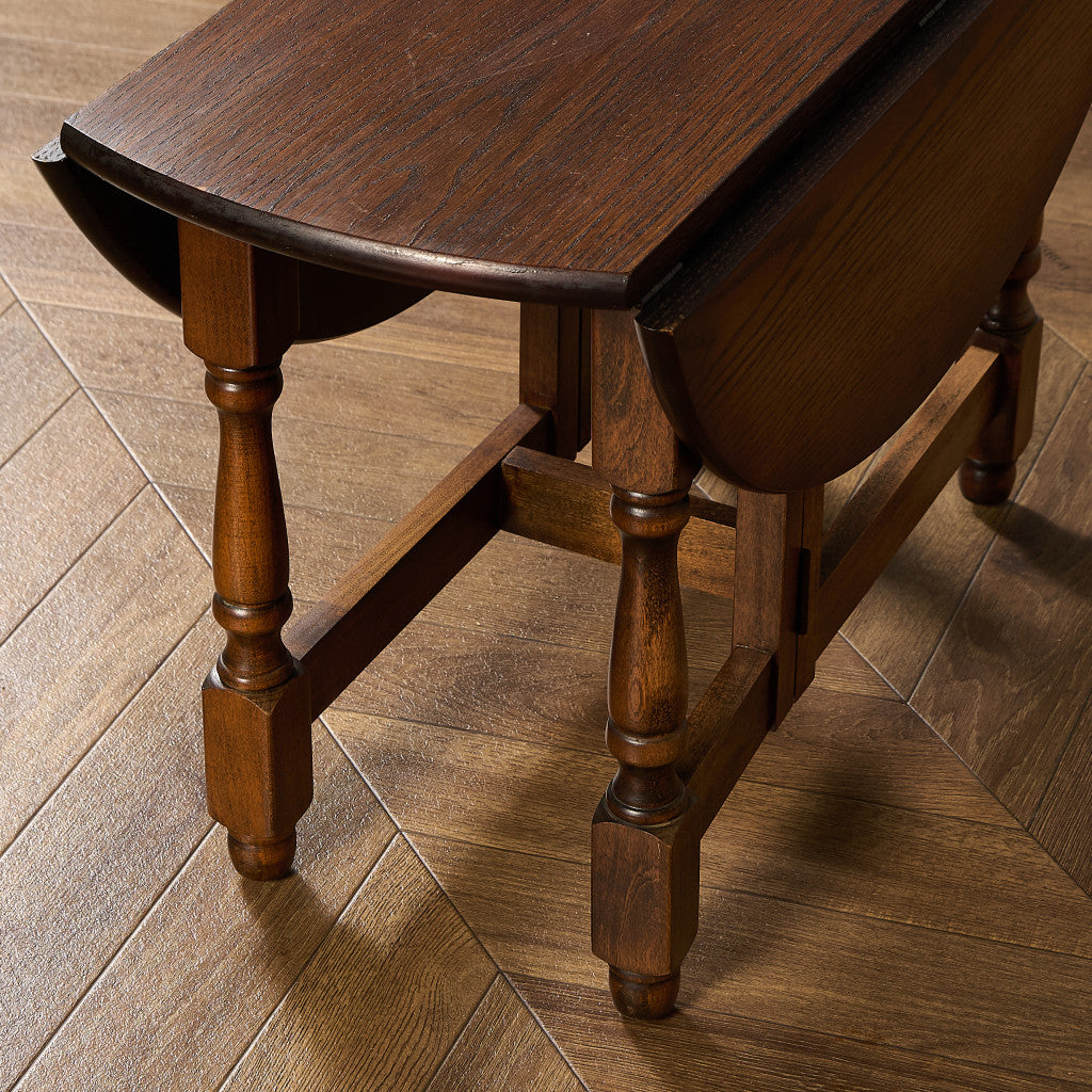 英国クラシック ドロップリーフ ゲートレッグテーブル