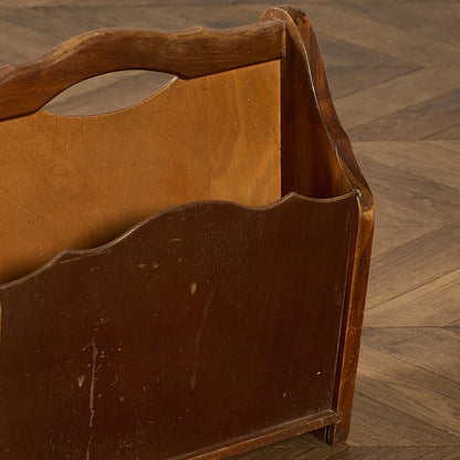 英国 クラシック マガジンラック