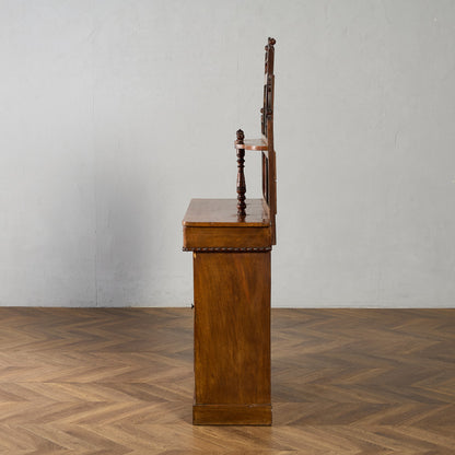 英国 アンティーク ミラーバック サイドボード シフォニア